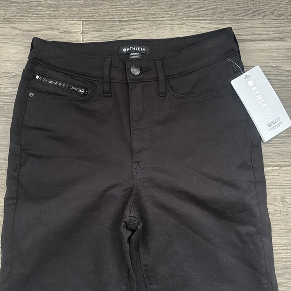 Athleta | Flex kick flare jean in black Size 2Tall New With Tags - Picture 4 of 14